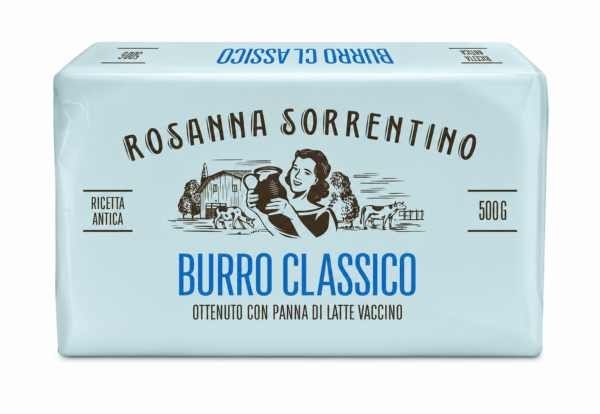 Βούτυρο Rosanna Sorrentino 82% λίπαρα 1kg - 100% αγελαδινό γάλα